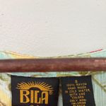 Vtg Bila Floral Print Midi Dress S Sleeveless Boho Hippy Pockets Pink Photo 4