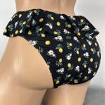 Victoria's Secret Victoria’s Secret Swim Bikini Bottom Size Medium Size Medium Lemons Ruffle Sexy Photo 1
