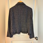 Danny & Nicole Breakin’ Loose Tweed Blazer Color Black & White Size 16 Photo 1