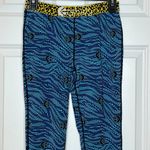 Ethika  NEW Blue Geometric Leggings Small Photo 1