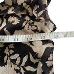 EXPRESS  Womens Floral Ruffle Dress Fairy Grunge Whimsigoth Asymmetrical Whimsy Photo 8