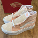 Vans sk8-hi top tapered suede platform lace up shoes sneakers new Photo 1