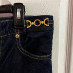 Guess by Marciano Marciano by Guess dark wash jeans with gold accents Photo 1