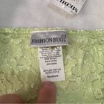 Fashion Bug  size medium Lace Trimmed Green Tank Top fairy whimsi 90s new deadsto Photo 3