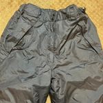 Ski Gear Black Womens Snow Pants SZ S Zip Pocket Ski Sledding Snowboard Winter Photo 4
