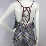 Dolce Vita Cover Up Printed Strappy Back Romper Size XS Photo 3