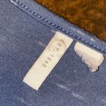 Est. 1946  Sheer, Floral Long Sleeve Cornflower Blue Top with Front Keyhole Photo 1