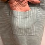 J.Jill  sweatshirt dress w/two front pockets, small ribbing, v-neck size med tall Photo 4