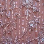 Mac Duggal 93626 Womens High Neck Illusion Embellished Gown Dress Rose 14 Photo 10