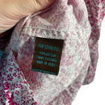 Cowgirl Hardware Floral Rhinestone Button Down Shirt in Pink/White Size S Pink Photo 2