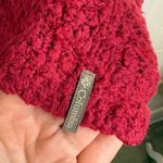 Columbia  Knit Sweater Mock Neck Women’s Size Large Dark Red Outdoors Photo 3