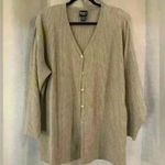 Women’s Brown Basix Button Down Tan Size undefined Photo 0