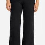 Sam Edelman NEW  Women's Jeans Codie High Rise Wide Leg Ankle Black Denim Sz 33 Photo 0