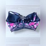 BEBE SPORT Women’s Plus Size Floral Sports Bra Pink Photo 2