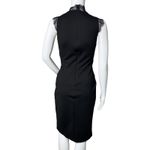 Amanda Uprichard  Dress Women Small Black Mini Dress Lace Goth Neutral Minimalist Photo 3