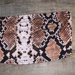 Pretty Little Thing Snakeskin Bandeau Photo 0