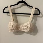 ZARA NWOT  100% cotton crochet bra top, size Small Photo 7