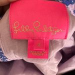 Lilly Pulitzer Mila Shift Dress Lilac Freesia Safari As I Can See Size 2 Stripe Photo 5