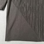 ZARA  Sweater Dress Womens Large Textured Long Sleeve Mock Neck Tunic Minimalist Photo 1