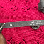 Anthropologie Button Front Tank Top Crochet Knit Sleeveless XS Photo 3