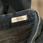 frame denim FRAME Le Skinny De Jeanne Dark Wash Dawn Chew Rips Blue Photo 4