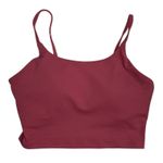 Halara  Women's Coral Rose Cami Tank Top Cropped Athletic Size S Photo 2