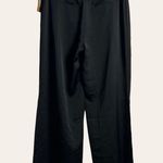Rachel Rachel Roy Black Split Wide Leg Satin Trouser Slack Pants Sz 10 NWT Photo 6