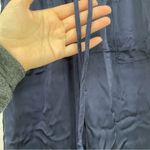 Young Fabulous and Broke Young Broke & Fabulous Navy Blue Drawstring Waist Satin Jogger Pants Womens S Photo 2