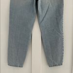 Good American  Good Mom High Rise Distressed Ankle Jeans in Blue636 Size 26 | 2 Photo 7