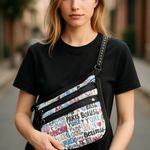 LeSportsac Multicolor City Print Crossbody Bag With Adjustable Strap & Multiple Compartments Photo 7