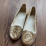 Jack Rogers  Mila Gold Glitter Slip Ons 9 Photo 6
