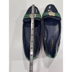 Coach  Poppy Y2K Heart Blue & Green Patent Leather Ballet Flats Size 8 Photo 6