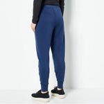 NWOT! Modern Soul Regular Nourish Knit Pintucked Jogger Blue Size L Photo 2