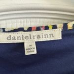 Daniel Rainn  Women's M Shift Dress Multicolor Herringbone Short Pleats Buttons Photo 5