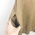 Mittoshop •  • Brown Faux Suede Dress w/Pockets Photo 3
