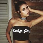 🆕Baby Girl Black Crop Top Photo 2