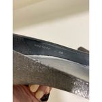 Stuart Weitzman slate gray silver shimmer evening heels pumps size 6 Photo 9