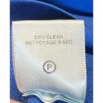 A.L.C. Women's Size L Blue Cross Back Sleeveless Midi Dress EUC Photo 5