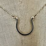 J. Mills Studio Sterling Silver Horseshoe Necklace Photo 1