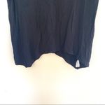 Ecote  lace upper blouse black XS asymmetrical hem Photo 2