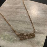 Aries Necklace... Gold Photo 1