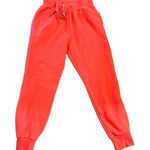 Zella  Women's‎ Red/orange Jogger Sweatpants XS Elastic Waistband Drawstring Photo 0