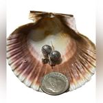 HAN sterling silver textured ball earrings for pierced ears. Photo 0