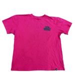 The North Face mens Bright Pink Tee graphic medium Photo 1