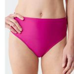 J.Crew Bright Pink Hallie Bikini Bottom XS Vacation High Rise Beach Pool Vacay Photo 1