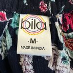 Bila Maxi Dress Womens M Navy Floral Sleeveless Boho Cottagecore Indie Hippie Blue Size M Photo 5