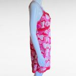 Jaclyn Smith  Pink Red Heart Pattern Lace Trim Chemise Size Medium Photo 3