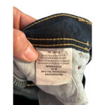 Wrangler  Blue Stretch Straight Jean Mini Denim Skirt Size 12M Photo 2