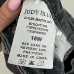 Judy Blue  Tummy Control Westminster Gray Wash JB88792 Size 16 W High Rise Photo 5