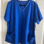 Purple Earth Womens 3X Royal Blue Jasmin Top NEW Scrub Top Size undefined Photo 0